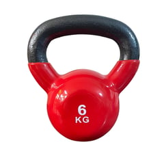 CRUSEC - Pesa Rusa Kettlebell 6kg Acero Y Vinilo