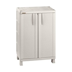 RIMAX - Armario Mediano Ratan Taupe 65x45x101.5 Cms