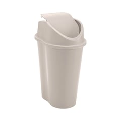 RIMAX - Basurero Plastico Taupe 10 Lts