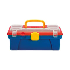 RIMAX - Caja Organizadora Infantil Rojo/Azul 30.4x15.7x12.7cms