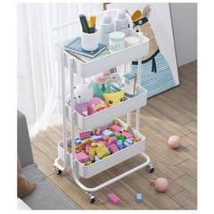 HOMER DESIGN - Carrito Organizador Mutiuso Con Ruedas Multi Colores