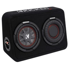 KICKER - Subwoofer en Caja CompRT 6,5 pulgadas