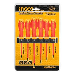 INGCO - Set Destornilladores Electricos Aislado 6pcs