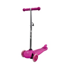 BEX - Scooter Monopatin 3 Ruedas 50-70Cms Rosa