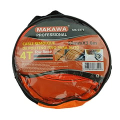 MAKAWA - Cable Remolque Para Auto 4 Toneladas 50mm X 3.6m