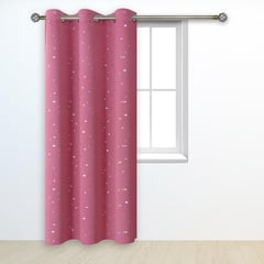 CASATUA - Cortina Niña Niño Semi Blackout Un Paño 140x220cm - Rosa