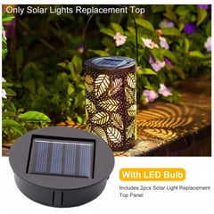 GENERICO - Lampara Colgante Solar Farol para Jardin Decoracion