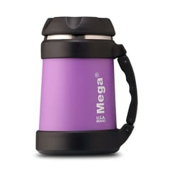 MEGA - Termo de Comida 500 ML MegaPower Recipiente Morado con Asa