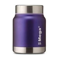 MEGA - Termo de Comida Press Morado 500 ML (6 Horas Caliente)