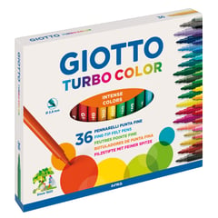 GIOTTO - Marcador Escolar Giotto Turbo Color - 36 Colores