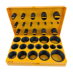 GENERICO - Juego Orrines O-ring Universales 419 Pcs Milimetro Toolmak