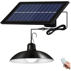 GENERICO - Lampara Led Solar Colgante 120º Con Control 120w 1 Unidad