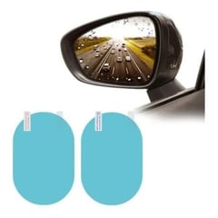 GENERICO - Kit Par Lamina Espejo Retrovisor Impermeable 223177