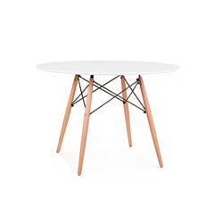 KLIK - Mesa de Comedor Eames 100cm redonda - Blanca