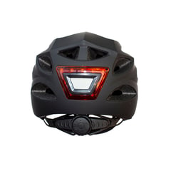 ONEBIKE - Casco Bicicleta Deportivo Luz Led Atrás Y Adelante Negro M