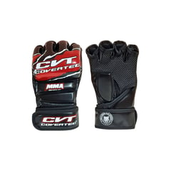 COVERTEC - Guantilla MMA negro roja