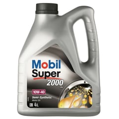 MOBIL - Aceite para Motor 10w40 Super 2000 Sn Plus 4lts