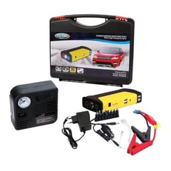 GENERICO - Kit Partidor Auto Batería Inflador Rueda 12v