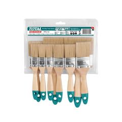 TOTAL TOOLS - Set Juego Brochas 9 Piezas TOTAL