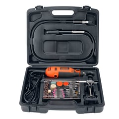 BLACK+DECKER - Kit minitorno 180W + 113 accesorios RT18KA-B2C