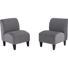 BODEVIR - Set Poltronas Soft Felpa 00 Gris