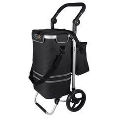 CARRY ALL - Carrito de Compras Plegable Perth Carro Feria Carga Black