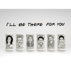 GREEN GLASS - I'll be There For You - Juego de 6 Vasos