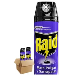 RAID - Mata Pulgas Y Garrapatas 390 Cc - Pack X2