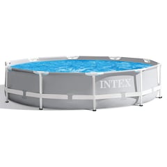 INTEX - Piscina Estructural Prisma Frame 366x99 Cm + Bomba