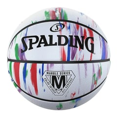 SPALDING - Balón Basketball Marble Series Tamaño 7 Rainbow