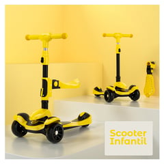 SDFIT - Scooter Infantil AMARILLO