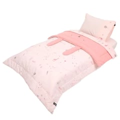 INFANTI - Set de Cuna Playard Rosa