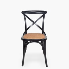 FORM DESIGN - Silla Madera Tradition Rattan Negro Form