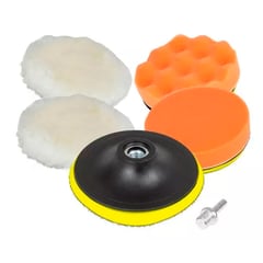 ESHOPANGIE - Kit De 6 Piezas Pulir Esponjas Almohadillas Para Auto