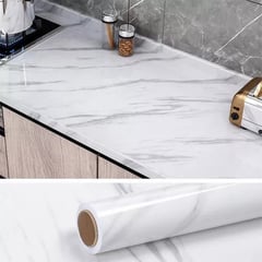 EVERSO - 60cm300cm Papel Tapiz Autoadhesivo Mármol Para Pared