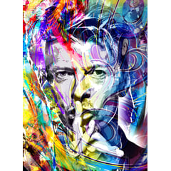 GENERICO - Cuadro 50x70 David Bowie color