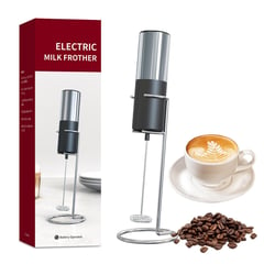 EVERSO - Mini Portatil Batidor Revolvedor De Café Y Espuma Leche