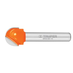 TRUPER - Fresa Para Router Media Caña 1 / 2 pulg.