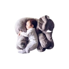 GENERICO - Almohada Peluche De Apego Elefante De 60 Cm