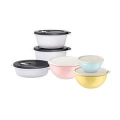 TUPPERWARE - Set 6 Piezas Contenedor Microondas y Refrigerador