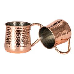 CASATUA - Mug Vasos De Cobre Set 2 Cantina Moscow Mule Coctel Tragos - Cafe