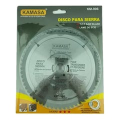 KAMASA - Disco De Sierra Circular 7 1/4 Pulgadas 60 Dientes