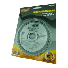 KAMASA - Disco Sierra Circular 4 1/2 Pulgadas 40 Dientes