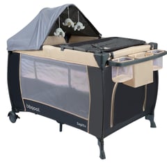 BBQOOL - Cuna Playard Sagitta Beige