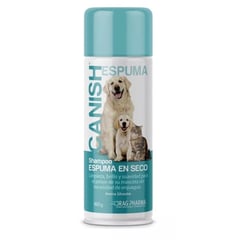 DRAG PHARMA - Canish Espuma En Seco Shampoo 160 G Perro Y Gato