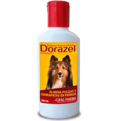 DRAG PHARMA - SHAMPOO DORAZEL 100 ML ANTIPULGAS Y GARRAPATAS