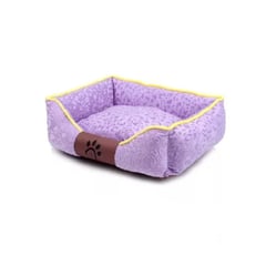 GENERICO - Cama Mascota Ultrasuave 66x56 L Colchon 262125 Morado