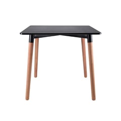 KLIK - Mesa Cuadrada de Comedor Eames 80x80cm - Negra