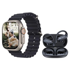 MIBRO - Lenovo XT60 De Auriculares tws-Negro y Toumi Watch S9-Negro