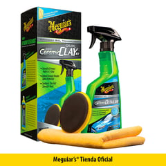 MEGUIARS - Kit De Descontaminado Cerámico Ceramic Quik Clay